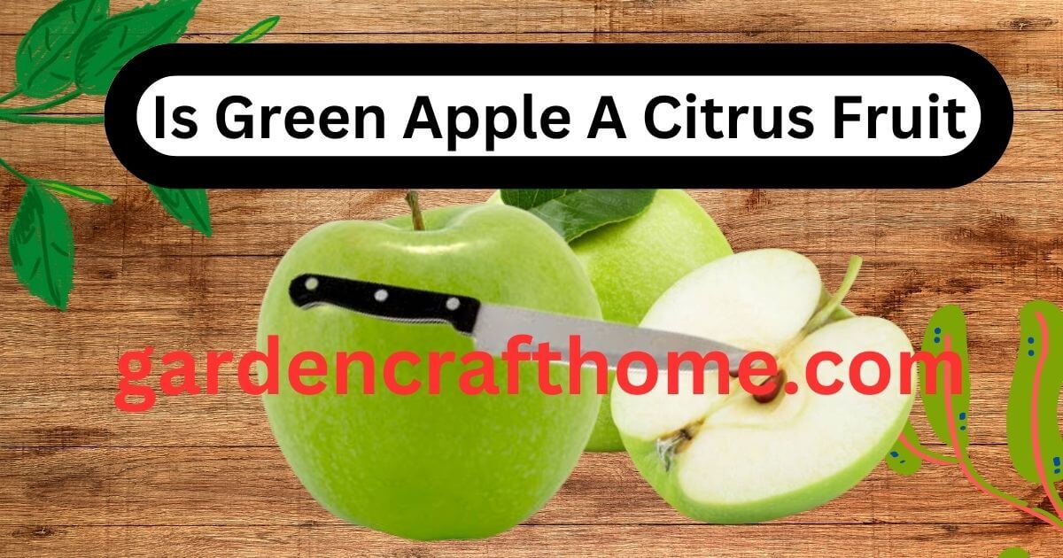 Is Green Apple A Citrus Fruit