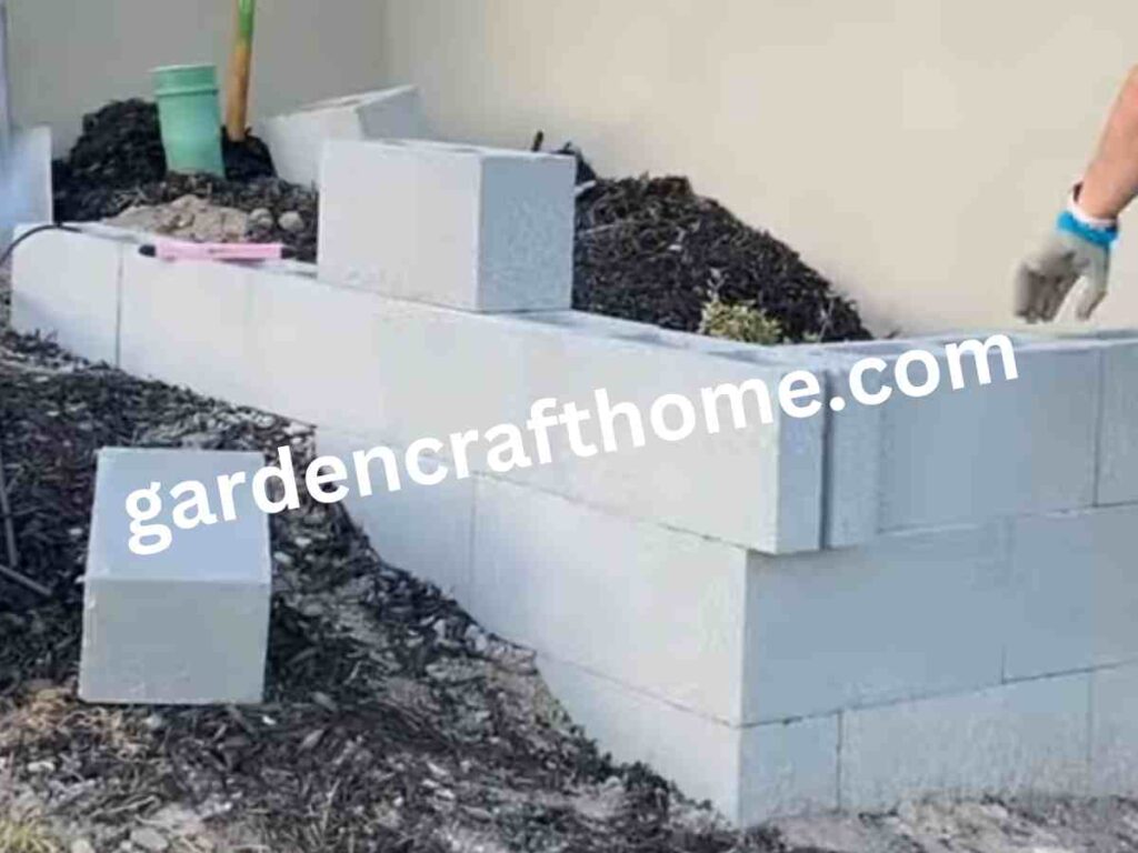 How to make a cinder block planter