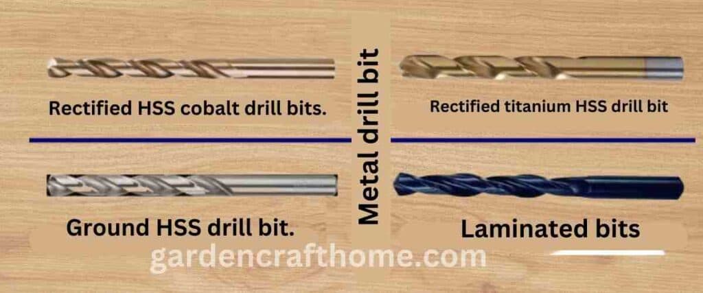 Metal drill bit