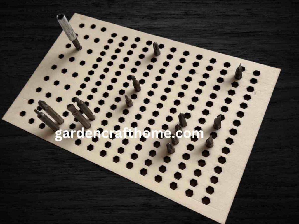 Perforated  Board for Drill Bit