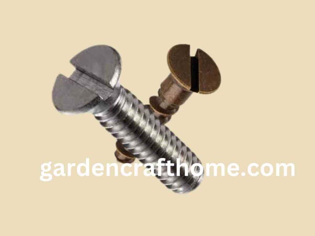 flat screw head